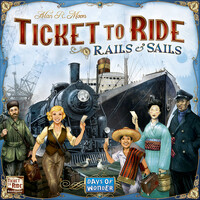 Ticket to Ride Rails & Sails Brætspil Standalone-spil